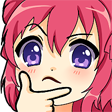 AnimeThinking emote for Discord