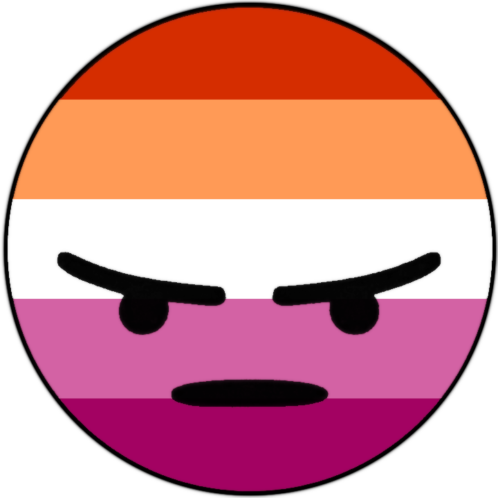 lesbiangery emote for Discord