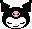 kuromi_smirk emote for Discord