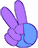 Peace_YT emote for Discord