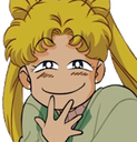 smugsailormoon emote for Discord