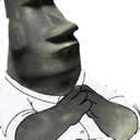 moyai_peter_griffin emote for Discord