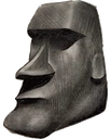 moyai_chad emote for Discord