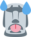 moyai_pant emote for Discord