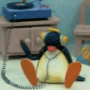 pingu_dj emote for Discord