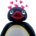 pingu_inlove emote for Discord