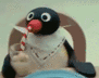 pingu_drink emote for Discord