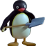 pingu_shovel emote for Discord
