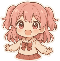 Happyanimesticker emote for Discord