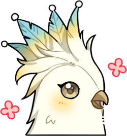 CrownedParrotWow emote for Discord