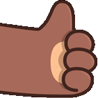 thumbs_up_Tbearish emote for Discord