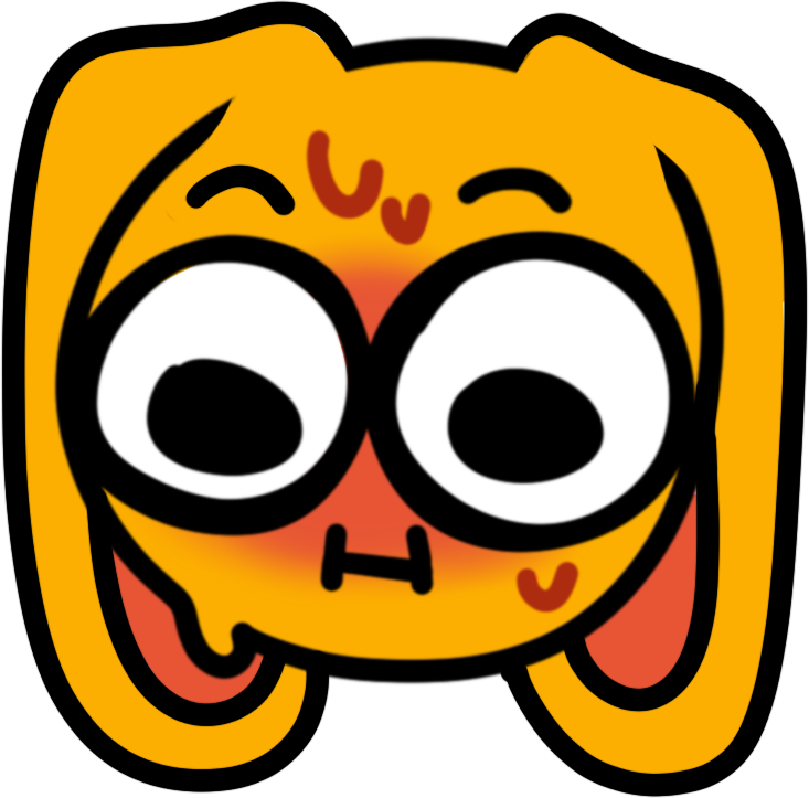 Bunny_stress emote for Discord