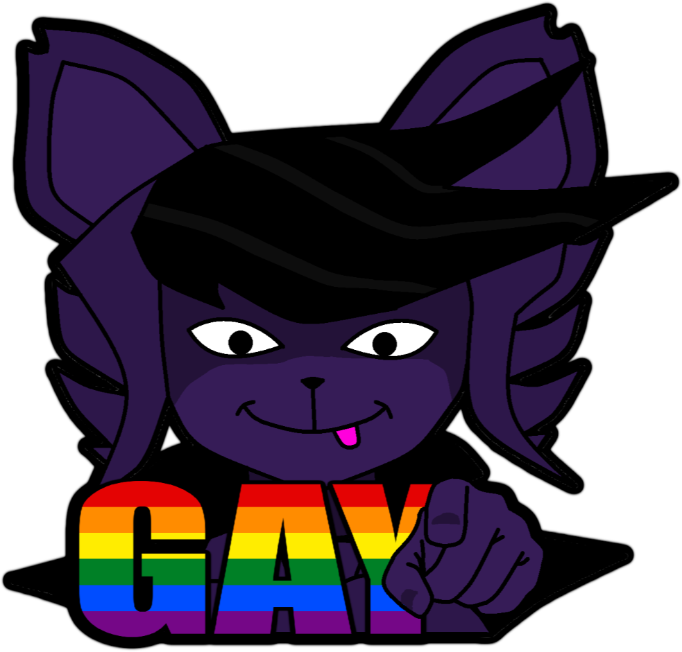 NGM_Fexa_Point_Gay emote for Discord