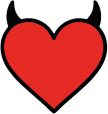 Devilheart emote for Discord