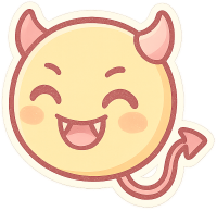 Cutedevil emote for Discord