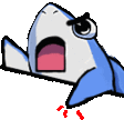 angryshark emote for Discord