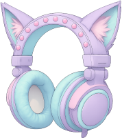 Catheadphones emote for Discord