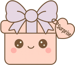 Kawaiigift_surprise emote for Discord