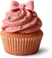Strawberry_cupcake emote for Discord