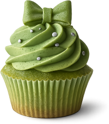 Matcha_cupcake emote for Discord