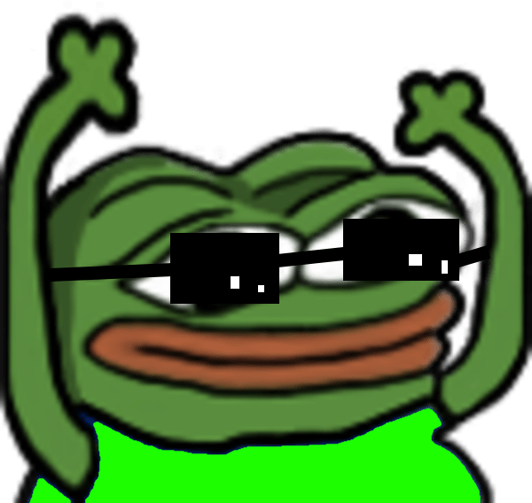 HappyBlindPepe emote for Discord