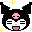 kuromi_stunned emote for Discord