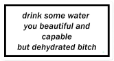 Drinksomewatersticker emote for Discord