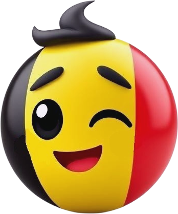BelgiumWink emote for Discord