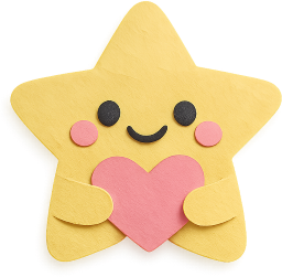 Yellow_cute_star emote for Discord