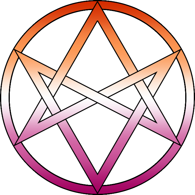 hexagram_lesbian emote for Discord