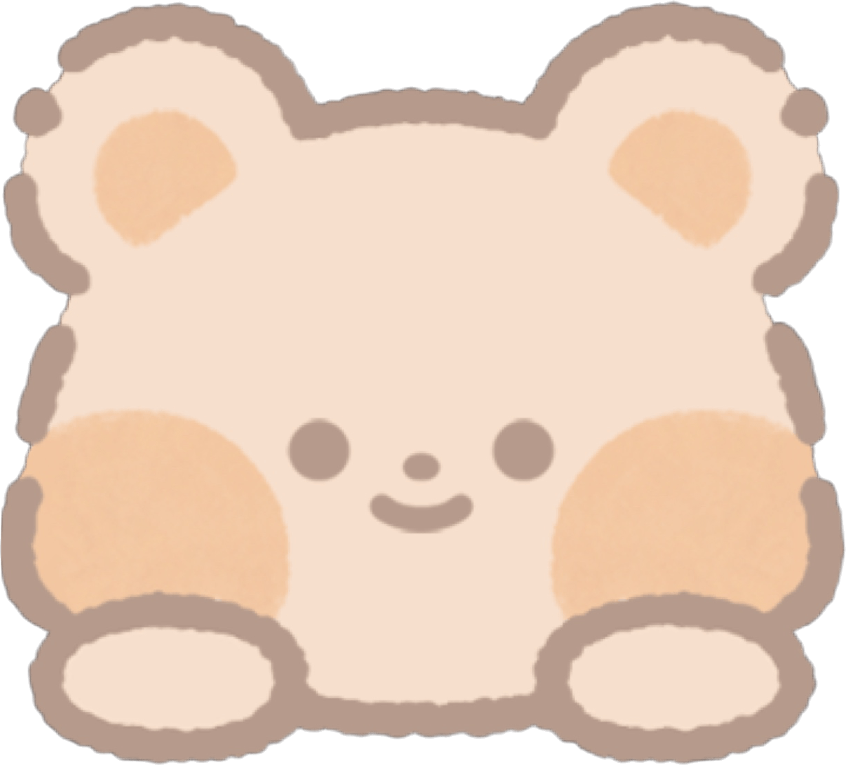 DoodleBearPeak emote for Discord