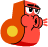 whistle_red_blow emote for Discord