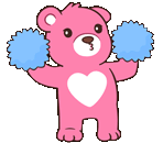 cheerleader_bearish emote for Discord