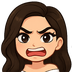 girlangry emote for Discord