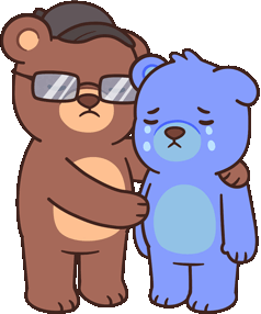 both_sad_bearish emote for Discord