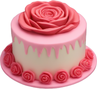 Rosecake emote for Discord