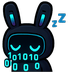 techbunny_sleep emote for Discord