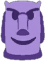 moyai_smiling_imp emote for Discord
