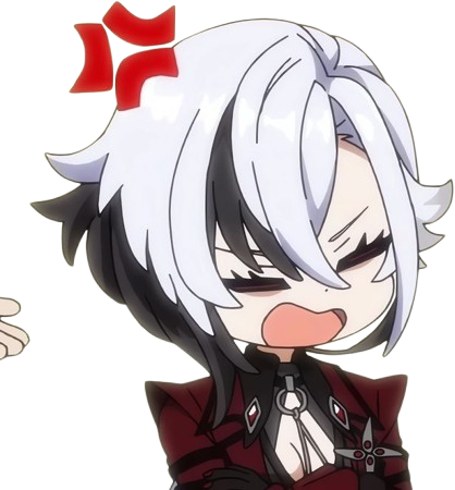 arlecchino_mad emote for Discord