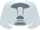 moyai_discord emote for Discord