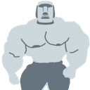 moyai_gigachad emote for Discord