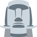 moyai_shrug emote for Discord