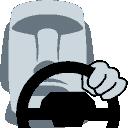 moyai_drive emote for Discord