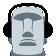 moyai_dj emote for Discord