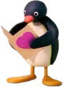 pingu_lovebook emote for Discord