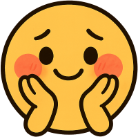 Blushing_emoji static emote