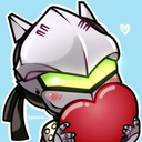 GenjiHeart emote for Discord