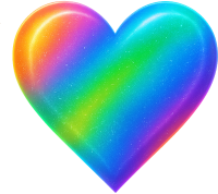 Rainbow_heart emote for Discord