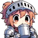 Knight_sip emote for Discord