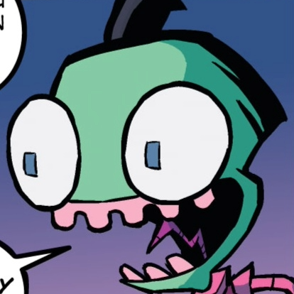 Zim_Happy emote for Discord
